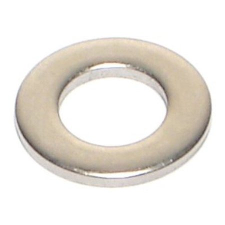 MIDWEST FASTENER Flat Washer, Fits Bolt Size M8 , 18-8 Stainless Steel 100 PK 55154